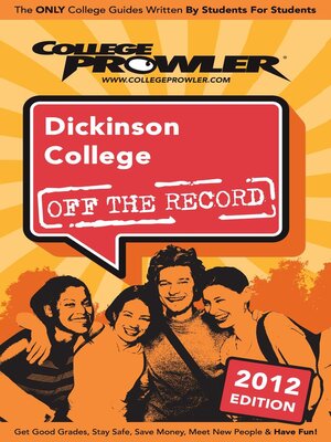 cover image of Dickinson College 2012